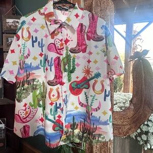 Fun western short sleeve